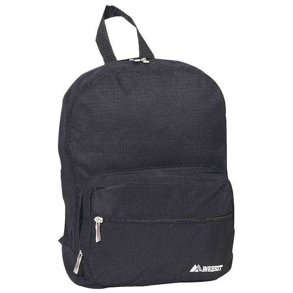 Everest Trading Everest 2045S-BK 13 in. Junior Ripstop Backpack 2045S-BK - main