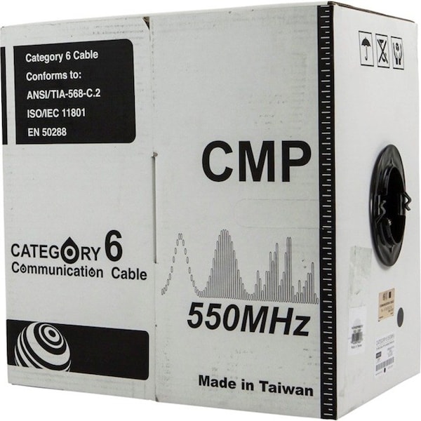 Monoprice Data Cable, 1000 ft. L, Black Jacket 12807 - main