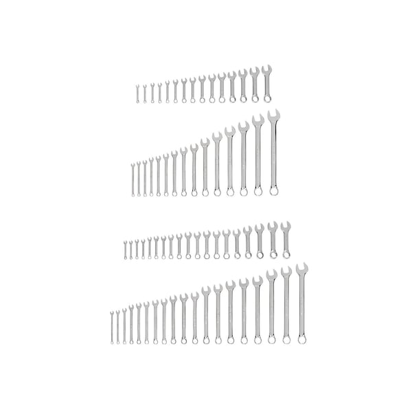 Tekton Stubby and Standard Length Combination Wrench Set, 68-Piece (1/4 - 1 in., 6 - 24 mm) WCB90912 - main