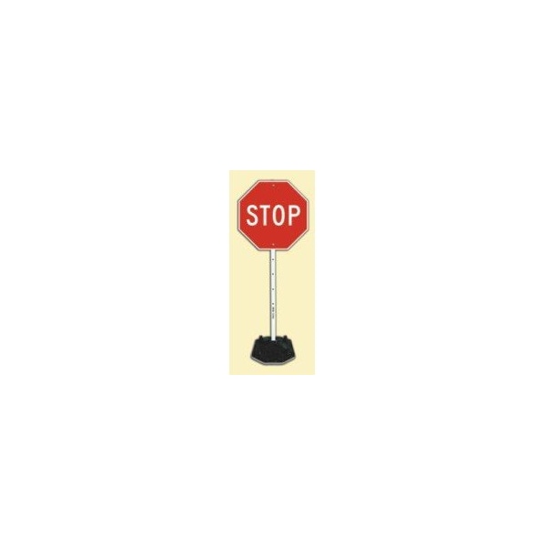 Accuform PORTABLE STOP SIGN KIT 24 in X 24 in FRR900 - main