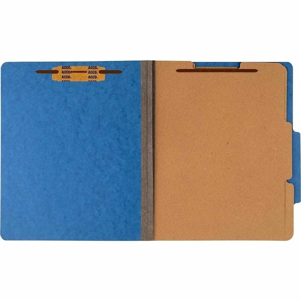 Acco Acco Brands- Inc. ACC15026 Classification Folders- 3in. Exp- Letter- 2 Partition- Sky Blue A7015026 - main