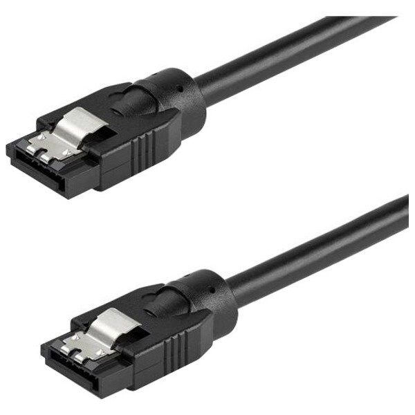 Startech.Com Cable - 0.3 m Round SATA Cable - 6Gbs SATRD30CM - main