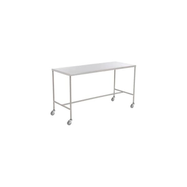 Aero AERO Stainless Steel Instrument Table with H-Brace, 48"L x 24"W x 34"H HX-2448 - main