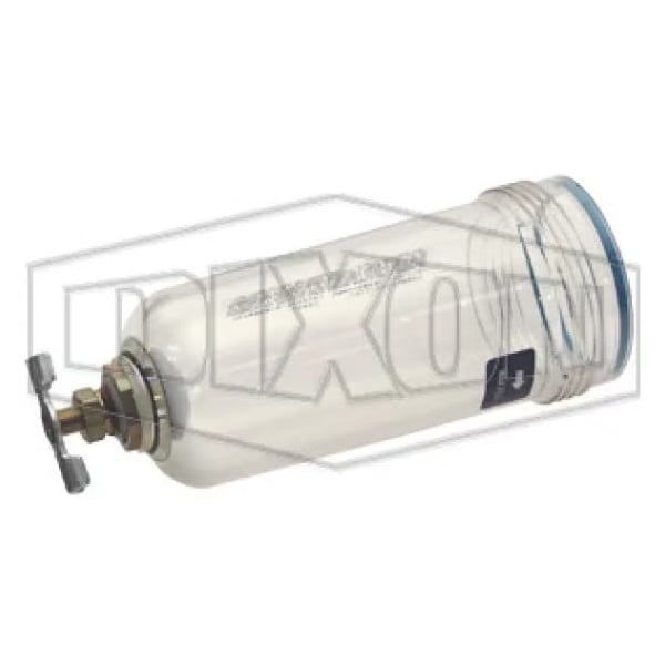 Dixon Filter Bowl with Manual drain, For Use with F08 Filter 3776-50 - main