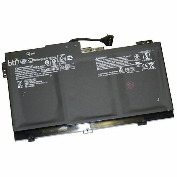 Battery Technology BTI Battery - For Notebook, Mobile Workstation - Battery Rechargeable - 7860 mAh - 96 Wh - 11.4 V DC AI06XL-BTI - main