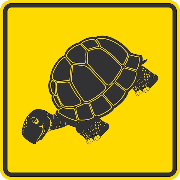 Lyle Tortoise Symbol, 36x36, Engineer Grade, Yellow G-15958-EG_36x36 - main