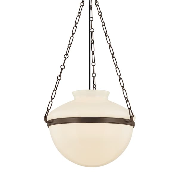 Troy Lighting Paradigm 1 Light Pendant in Bronze Finish F5119-BRZ - main