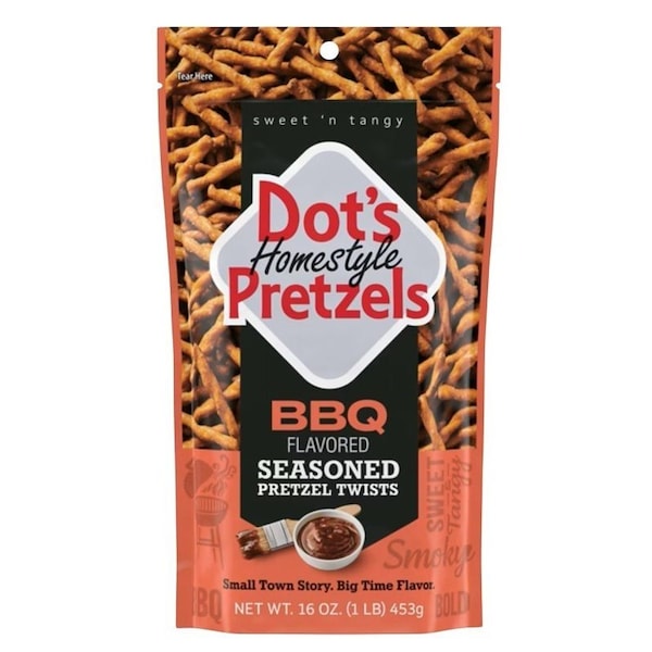 Dots Homestyle Pretzels Pretzel Twist, Sweet and Tangy, 16 oz 71997 - main
