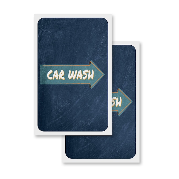 Signmission Food, Vinyl Decals Only 24 Inch x 36 Inch, Vinyl Decal, 2PK DSB-2436-2PACK-30376 - main