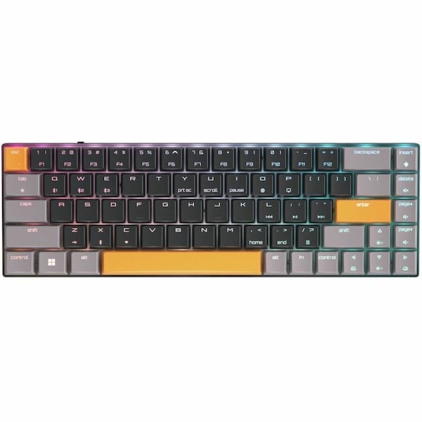 Cherry MX-LP 2.1, WIRELESS, Bluetooth, MX LOW PROFILE SPEED RGB SWITCH, Black, For Office and Gaming G80-3860LVAUS-2 - main