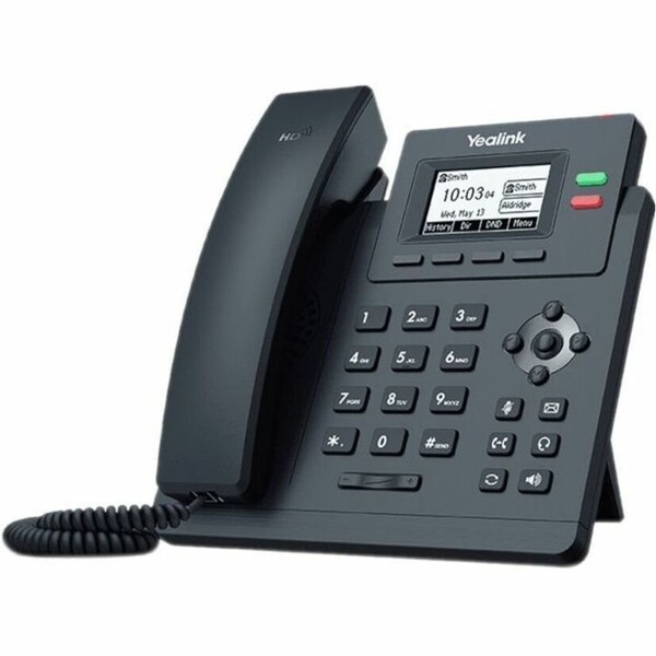 Yealink SIP-T31G IP Phone - Corded - Corded - Wall Mountable - Classic Gray 1301044 - main