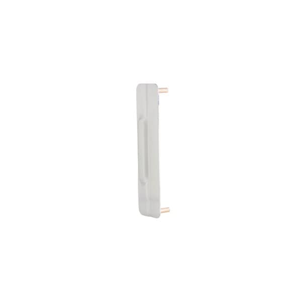 Ives Lock Guard 2-1/2in W x 9-1/2in H, CTC Stud 8-1/2in, 13 Gauge, 630/US32D Satin Stainless Steel LG10 US32D - main