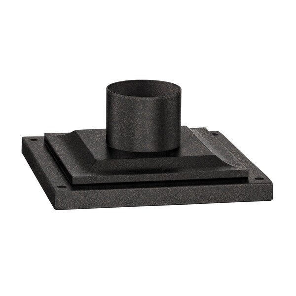 Troy Lighting French Iron Square Pier Mount 8.5 In. French Iron PMB4941-FRN - main