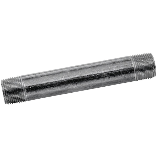 Anvil 1/2'' x 6'' Schedule 40 Steel Black Iron Nipple 8700138855 - main
