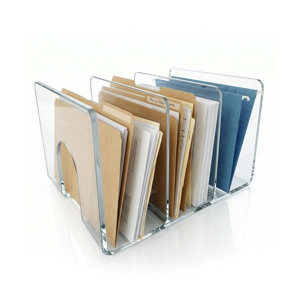 Azar Displays File Divider Holder Desktop Organizer 556938 - main