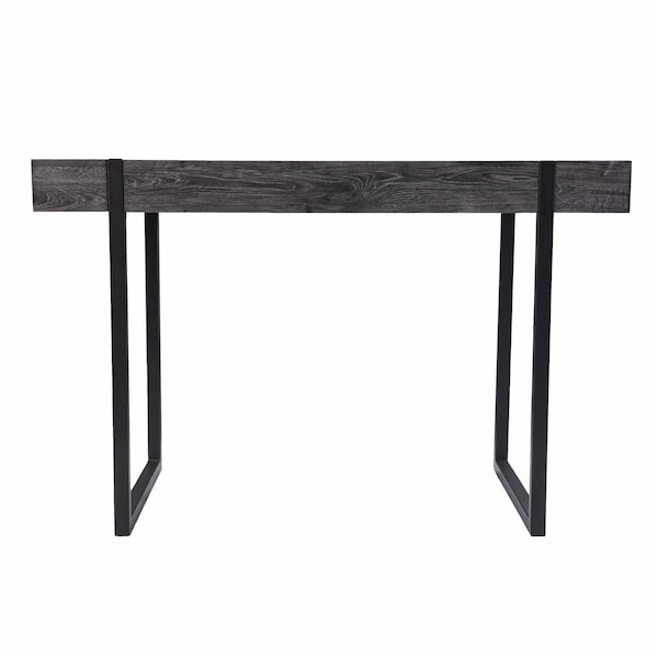 Homeroots 45" Black Writing Desk 402062 - main