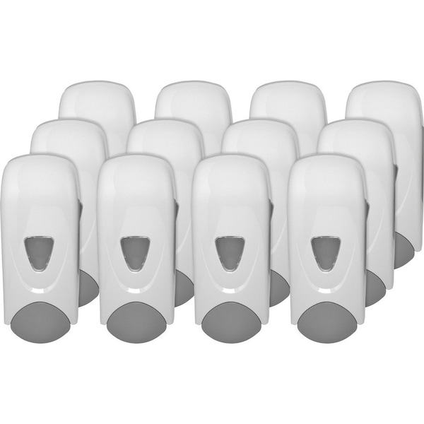Genuine Joe Foam-Eeze Foam Soap Dispenser - Manual - 1.06 Quart- White, 12PK GJO08950CT - main