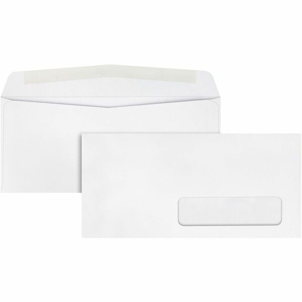 Quality Park Right Window Envelope, 24Lb, No 10, 4-1/8x9-1/2in, 500PK 21332 - main