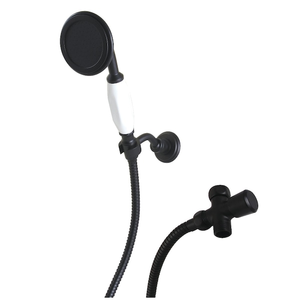Kingston Brass Hand Shower Kit, Matte Black KX10200BD - main