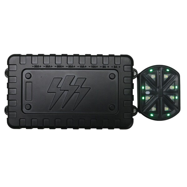 Race Sport Lighting 8 Gang DC12V 80-Amp Lightning Series Long Range Wireless RSW80A - main