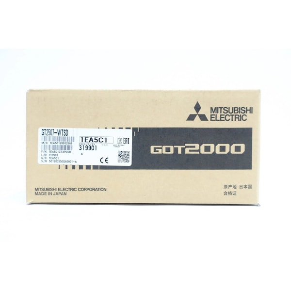 Mitsubishi GOT2000 GRAPHIC OPERATION TERMINAL GT2507-WTSD - main