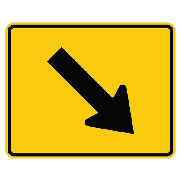 Sign Solutions Usa Traffic Sign, 30 in Width, Aluminum Sign, Horizontal Rectangle DUS10HOR3018W16-7PR - main