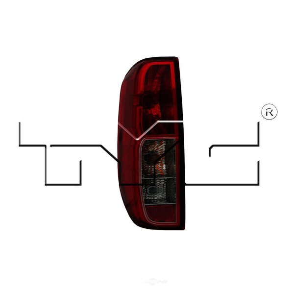Tyc Capa Certified Tail Light Assembly 11-6096-00-9 - main