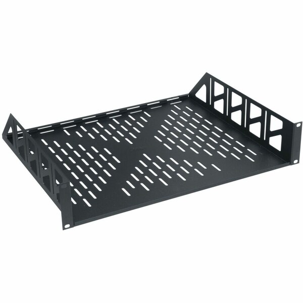 Middle Atlantic 2RU Utility Rack Mounted Shelf - 14.8in Depth Vented Rack Shelf U2V - main