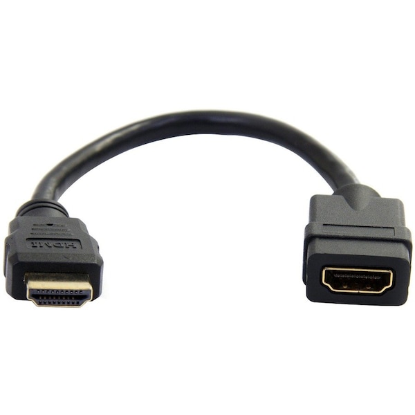 Startech.Com 6in HDMI Extension Cable M/F, 4K 30Hz HDMIEXTAA6IN - main