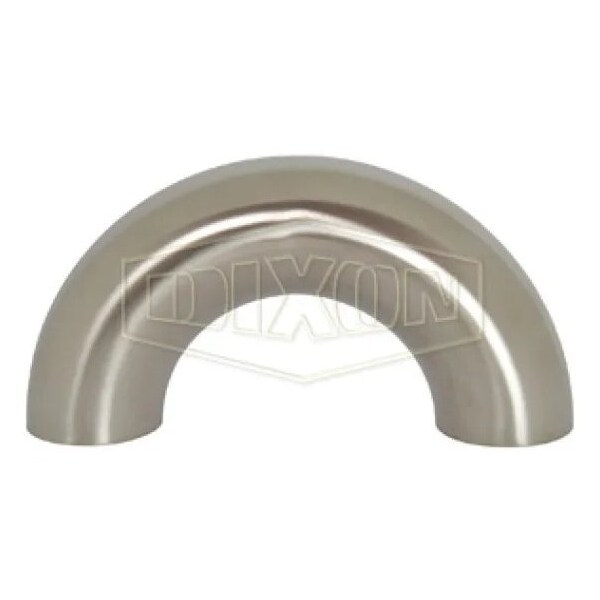 Dixon 180Deg Weld Return Bend, 316L SS, Domestic B2WUL-R100P - main