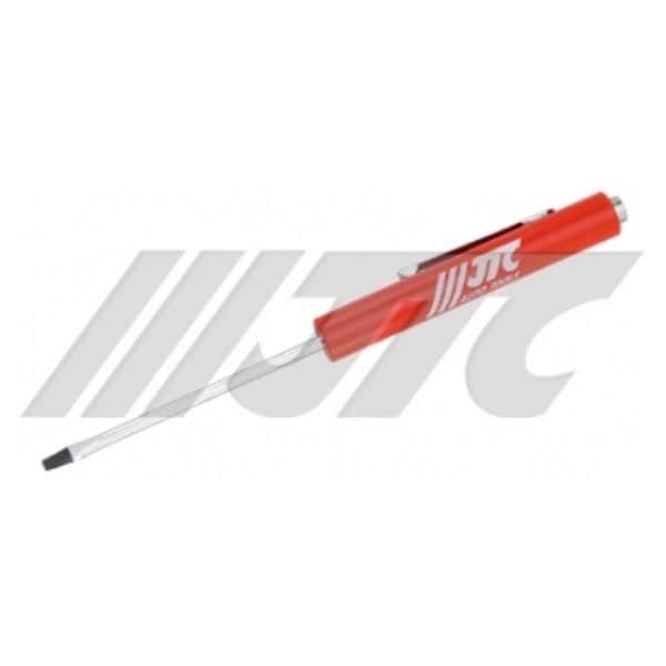Jtc Auto Tools Pen style screwdriver, SL3.0 x 65mm, 137mm length, with clip and magnet 7939 - main