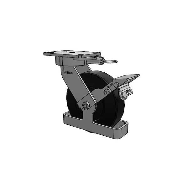 Albion Caster, Maintenance-Free, 8x2, 38NX08228SLFBKTO 38NX08228SLFBKTO - main