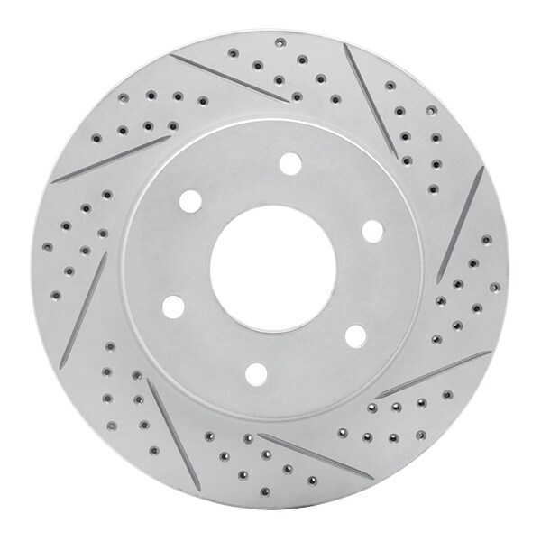 Dynamic Friction Co DFC Geoperformance Rotor - Drilled and Slotted 830-67091R - main