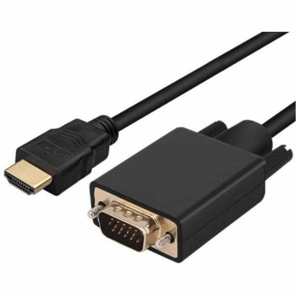 Axiom HIGH SPEED HDMI MALE TO VGA MALE ACTIVE CABLE 6FT HDMIMVGAM06-AX - main