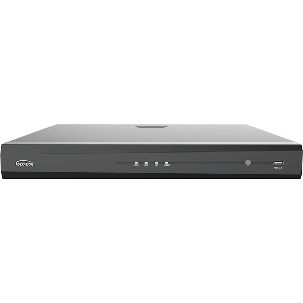 Adesso 16CH NVR H.265 4K NO HDD POE, 2 SATA INTERFACE W/ 16TB PRE-INSTALLED HDD CYBERVIEWN16-16TB - main