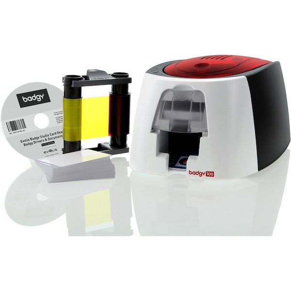 Badgy Evolis Badgy100 Plastic ID Card Solution B12U0000RS - main