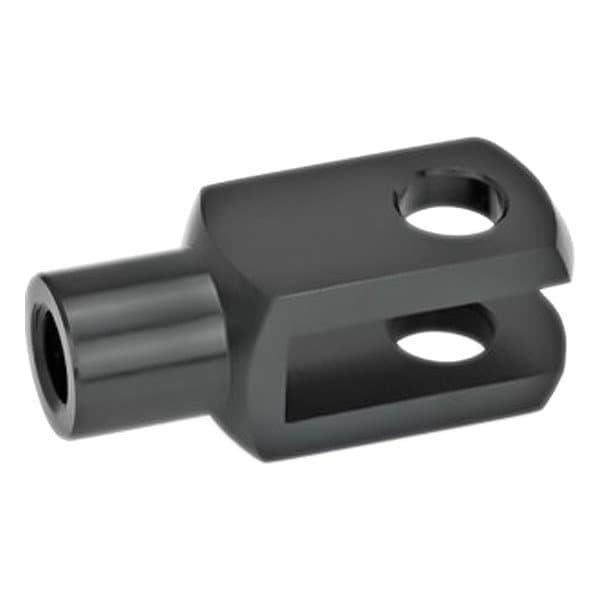 J.W. Winco Clevis Rod Ends, Aluminum, Black Anodized 71752-4-8-M4-AL - main