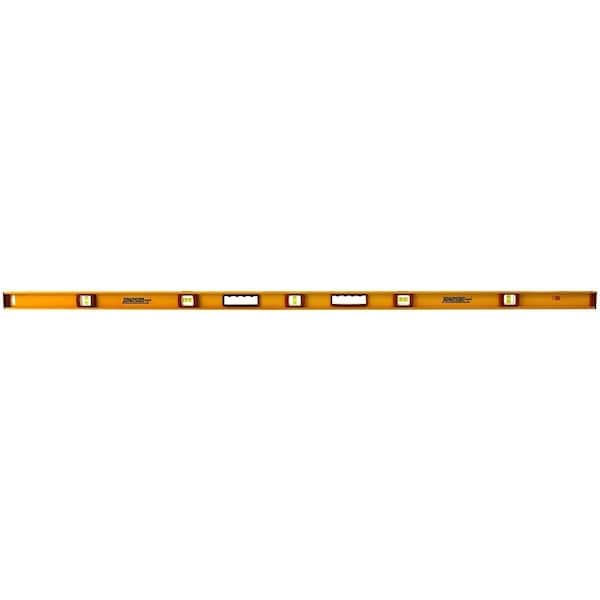 Johnson Level & Tool Johnson I-Beam Level, 78 in L, 5-Vial, Magnetic, Aluminum, Yellow 1234-7800 - main