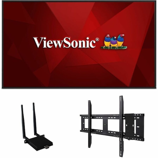 Viewsonic CDE7530-E1 Digital Signage Display - 75" LCD - 3840 x 2160 - 2160p - Android 11 - Black CDE7530-E1 - main