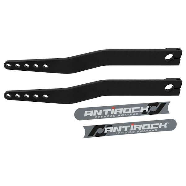 Rockjock 21 in. Bar Bent Antirock Sway Fabricated Steel Arms RJ-232200-101 - main