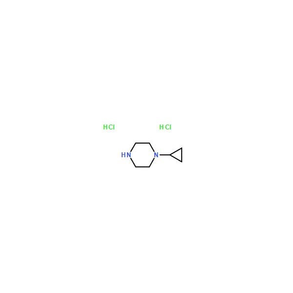 Ak Scientific 1-Cyclopropylpiperazine dihydrochloride (1g), CAS 139256-79-4 Y7492-1g - main