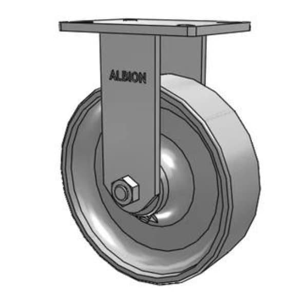 Albion 10x3-Steel-Rigid-Caster-5400lb 410FS10501R - main