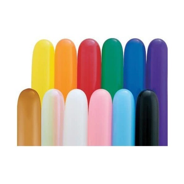 Loonballoon 646 Entertainer Latex Assortment 50 pk Luftballoon-18103 - main