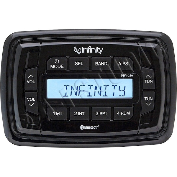 Infinity PRV250 Marine Flash Audio Player - iPod/iPhone Compatible - Single DIN INF-PRV250 - main