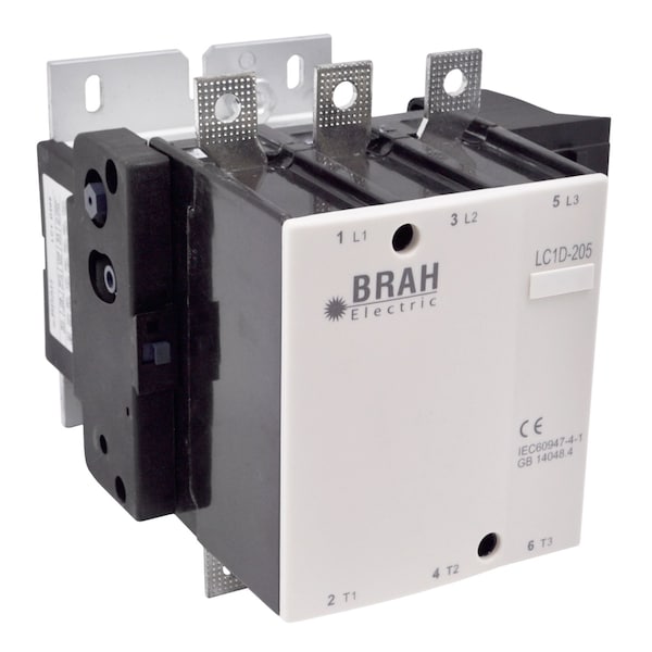 Brah Electric , Direct Replacement 275A 600V 3P with 120VAC Closing Coil for TeSys D Contactor LC1D205 BLC1D205 - main
