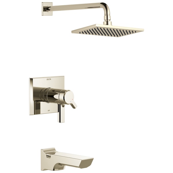 Delta Pivotal TempAssure 17T Series H2OKinetic Tub & Shower Trim T17T499-PN-PR - main