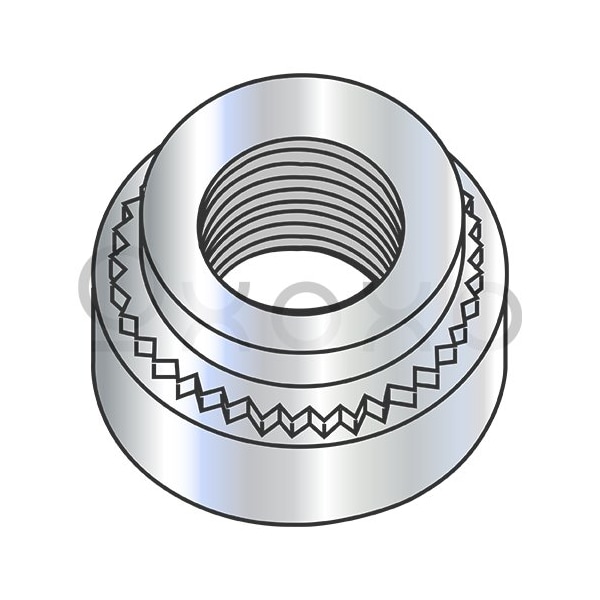 Oxoxo M5X0.8-0 Metric Self Clinching Nut Zinc, 5000PK 516421 - main