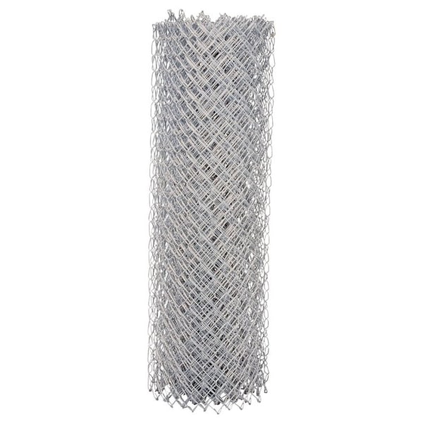 Stephens Pipe & Steel ChainLink Fence, 48 in W, 50 ft L, 1112 Gauge, Galvanized Steel CL103014 - main