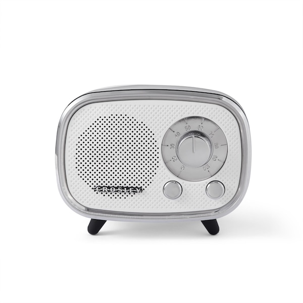 Crosley Radio Rondo Portable Bluetooth Speaker CR3039A-WH - main