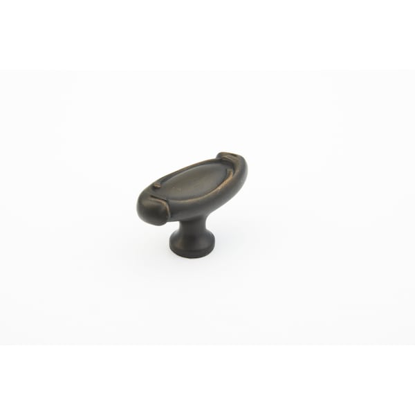 Schaub 1-7/8in French Farm Oval Cabinet Knob Ancient Bronze Finish 261-ABZ - main